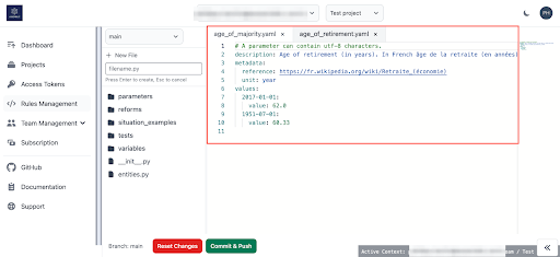 Code Editor Interface
